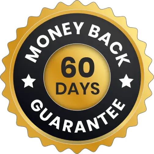 60-day money-back guarantee